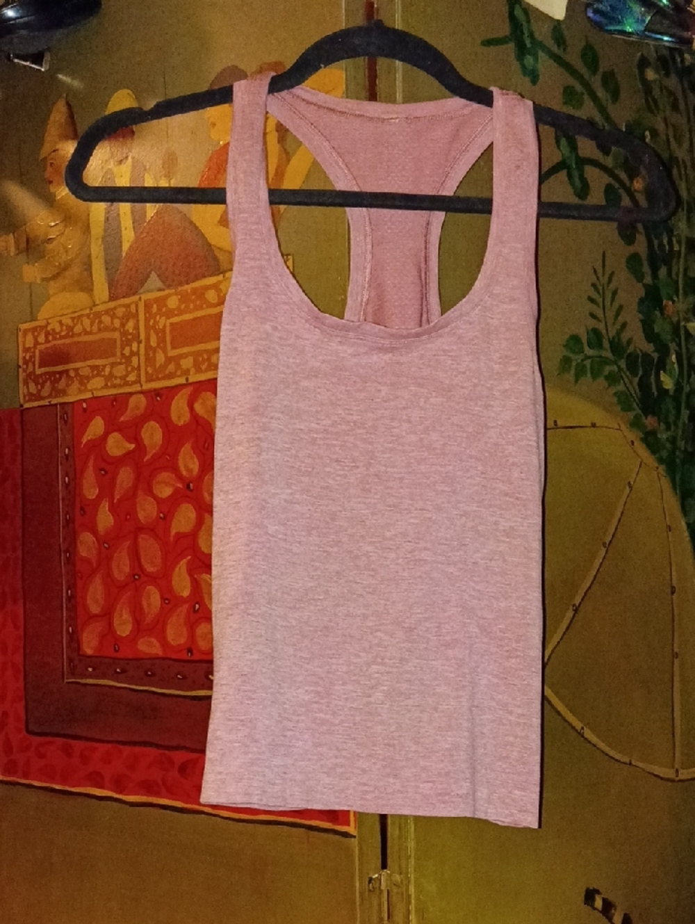 Lululemon Red Racerback Tank Top